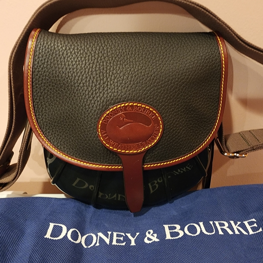 Dooney and Bourke Black Duck Crossbody